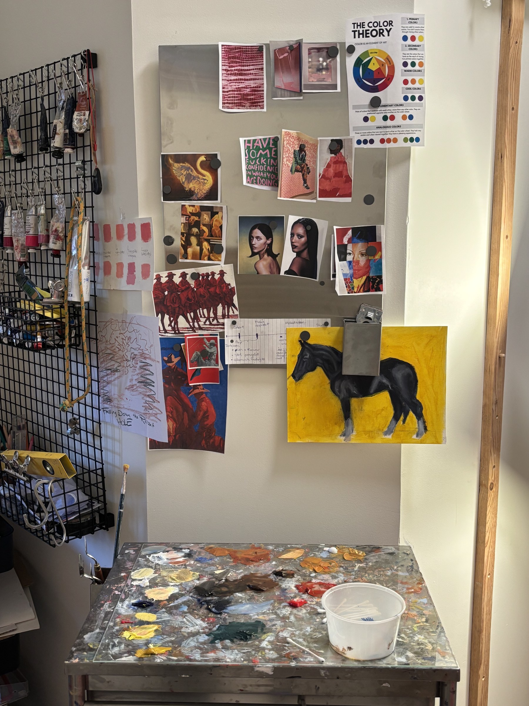Studio moodboard